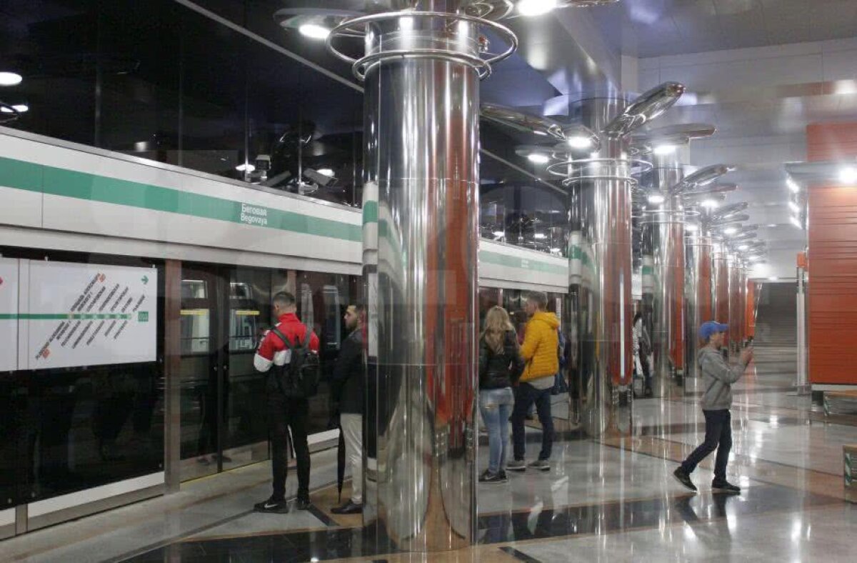 Corespondență GSP din Rusia » VIDEO Fortărețe! Au blindat metroul în stațiile noi de teama unui nou atentat la Sankt Petersburg!