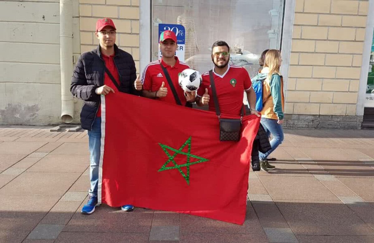 Corespondență GSP din Rusia » VIDEO&FOTO Meciul fanilor pe străzile din Sankt Petersburg » Iranienii: "Îi batem pe marocani" vs. "Ce-au spus? 3-0 le dăm!"