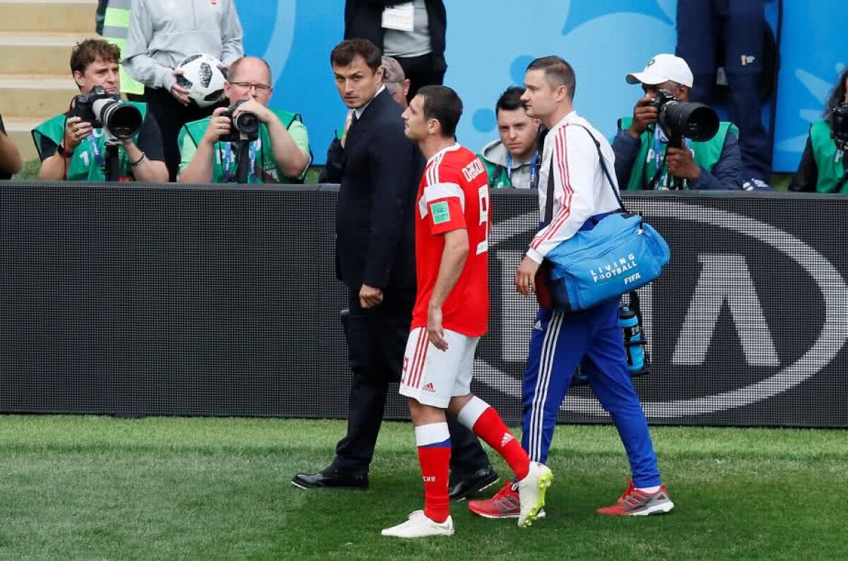 VIDEO + FOTO Primul meci, prima dramă » Starul naționalei e OUT de la Mondial după doar 23 de minute!