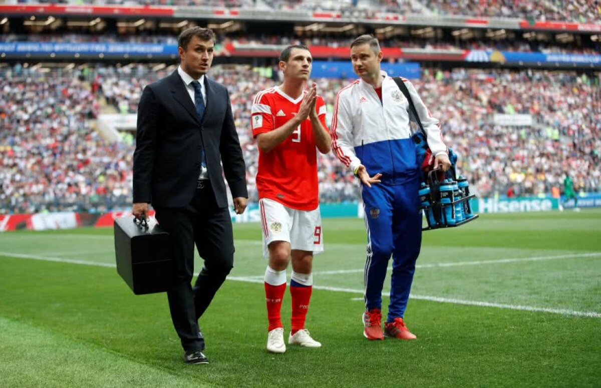 VIDEO + FOTO Primul meci, prima dramă » Starul naționalei e OUT de la Mondial după doar 23 de minute!