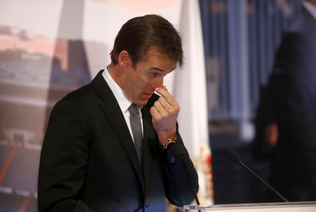 VIDEO+FOTO Noul antrenor de la Real Madrid a izbucnit în plâns la prezentare: "A fost cea mai tristă zi din viața mea"