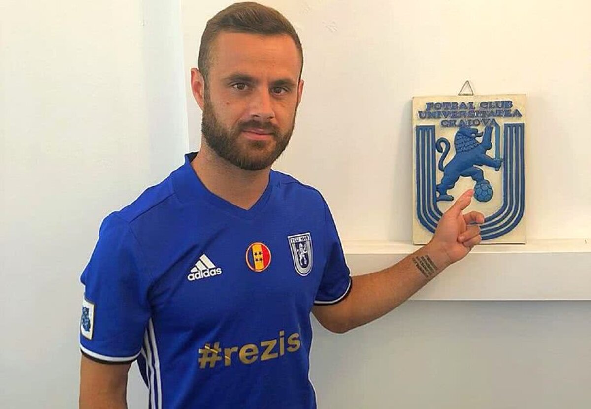 EXCLUSIV A umilit-o pe FCSB sezonul trecut și acum a semnat cu FC U Craiova din Liga a 3-a: "Domnul Mititelu m-a făcut să mă întorc acasă"