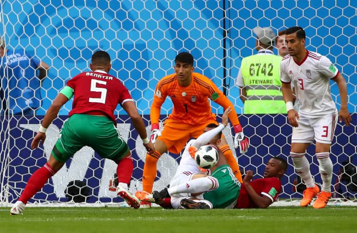 VIDEO+FOTO » I-au încălțat! Spectacol în prelungiri în Maroc - Iran, 0-1 » Bouhaddouz, erou negativ în 90+5!