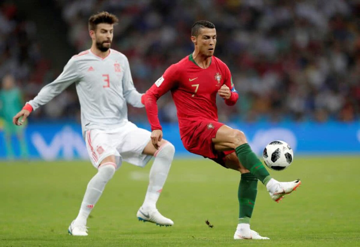 VIDEO+FOTO » Viva Ronaldo! Meci fantastic între Portugalia și Spania, 3-3 » Hat-trick SENZAȚIONAL al căpitanului lusitanilor