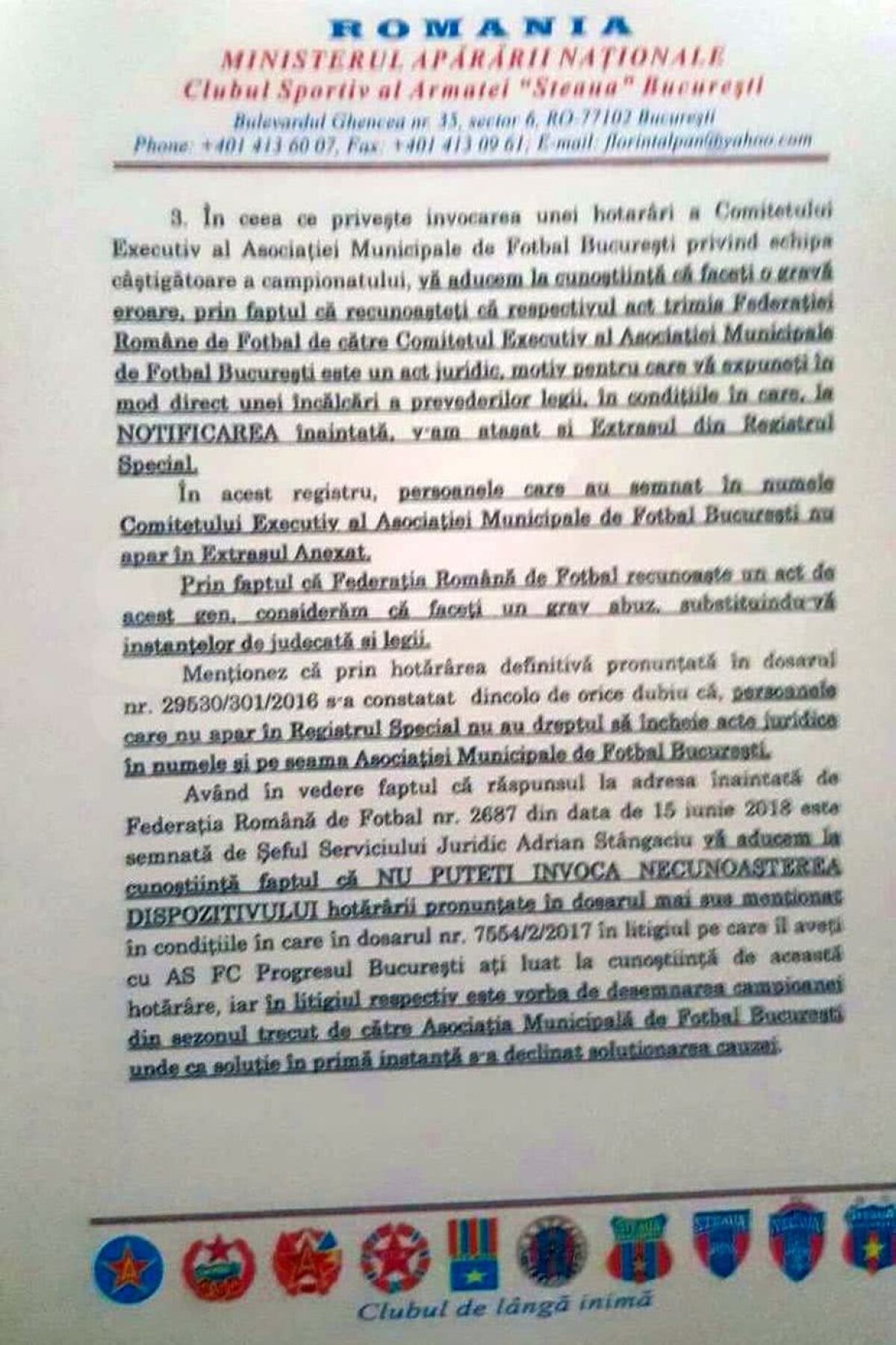 Talpan nu renunță la proces! Mesaj clar către FRF înainte de barajul pentru Liga a 3-a: "Faceți un abuz"