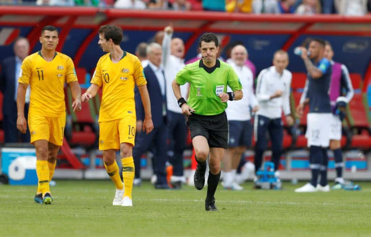 VIDEO + FOTO Prima decizie VAR la Campionatul Mondial » Franța a primit penalty după ce arbitrul a văzut reluarea