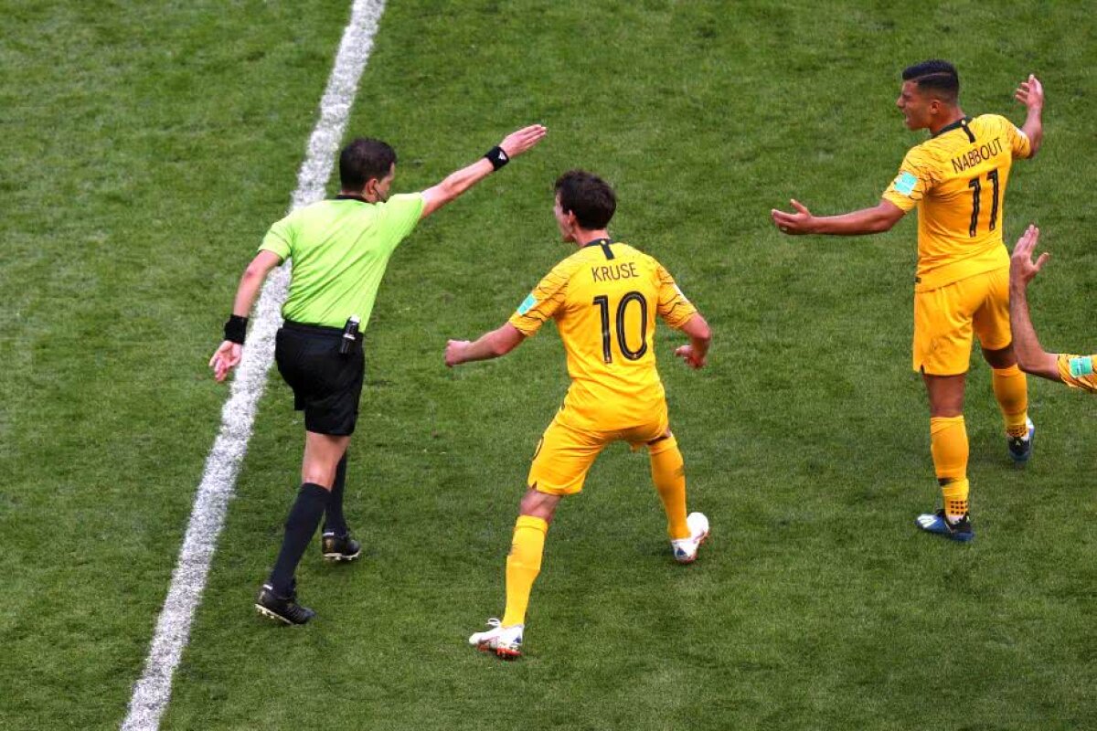 VIDEO + FOTO Prima decizie VAR la Campionatul Mondial » Franța a primit penalty după ce arbitrul a văzut reluarea