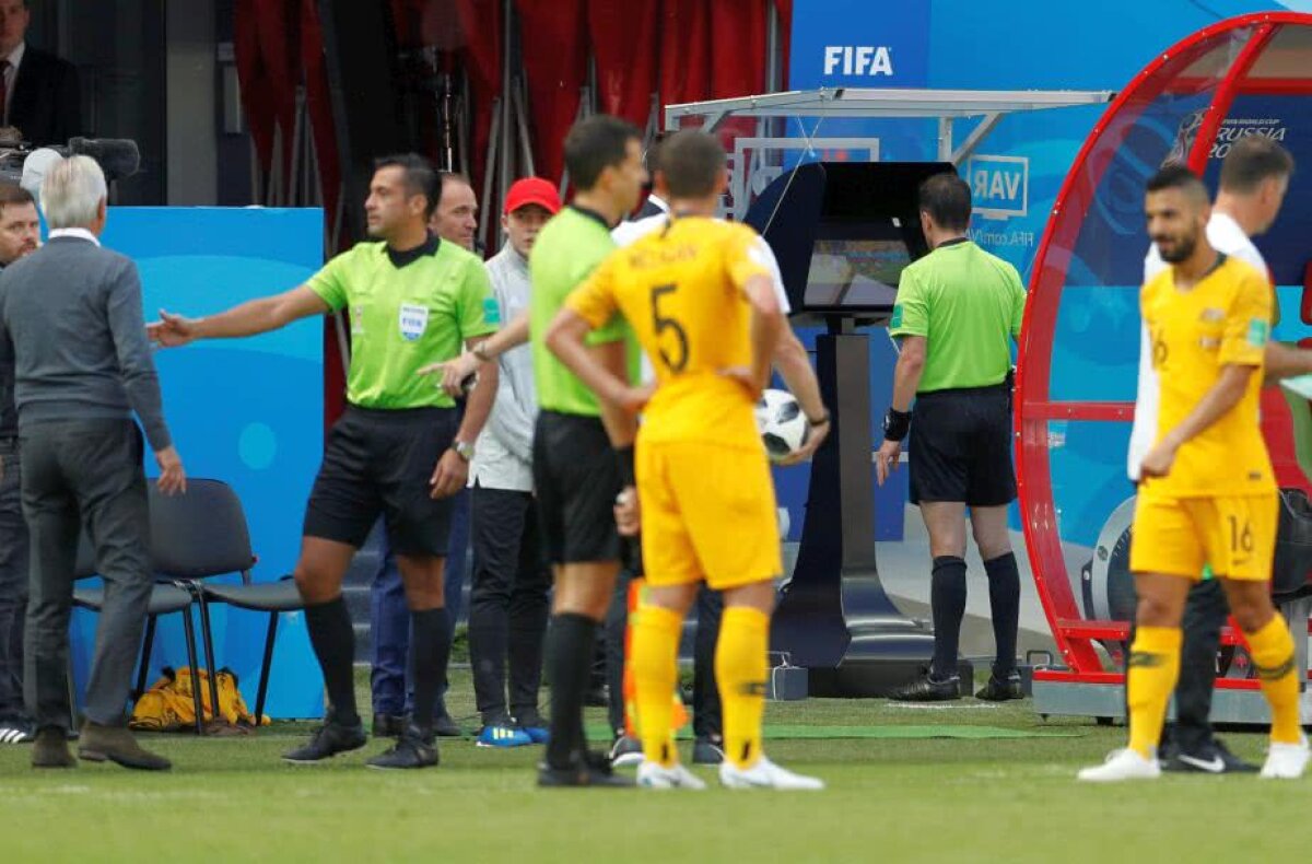 VIDEO + FOTO Prima decizie VAR la Campionatul Mondial » Franța a primit penalty după ce arbitrul a văzut reluarea