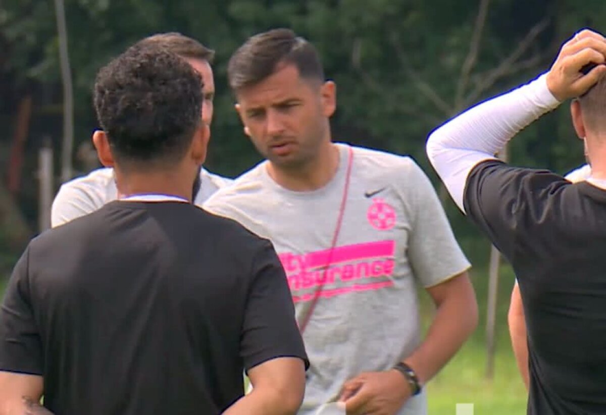 VIDEO FCSB, primul antrenament în cantonamentul de la Brașov » Mai mulți absenți la ședința de pregătire a lui Dică