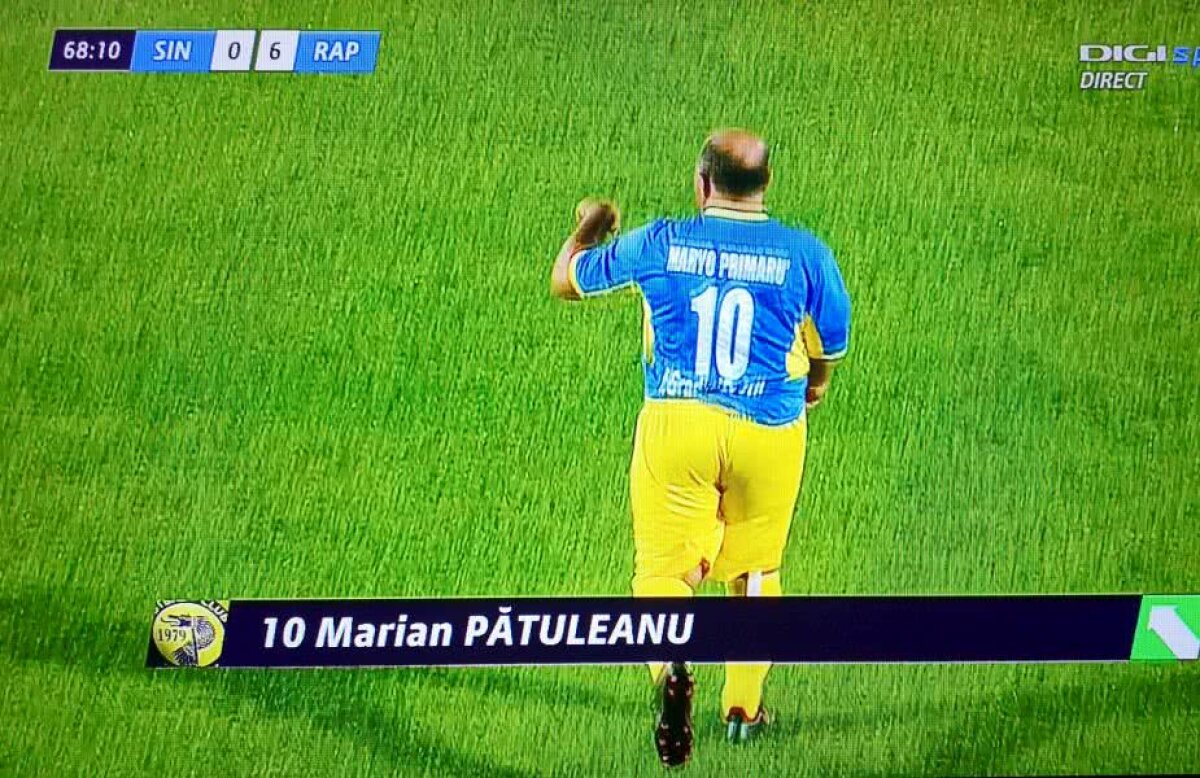 FOTO » Maryo decaru', Maryo primaru'» Fază memorabilă în meciul AS Singureni - Rapid: "La anul ne batem cu Steaua. Va fi război"