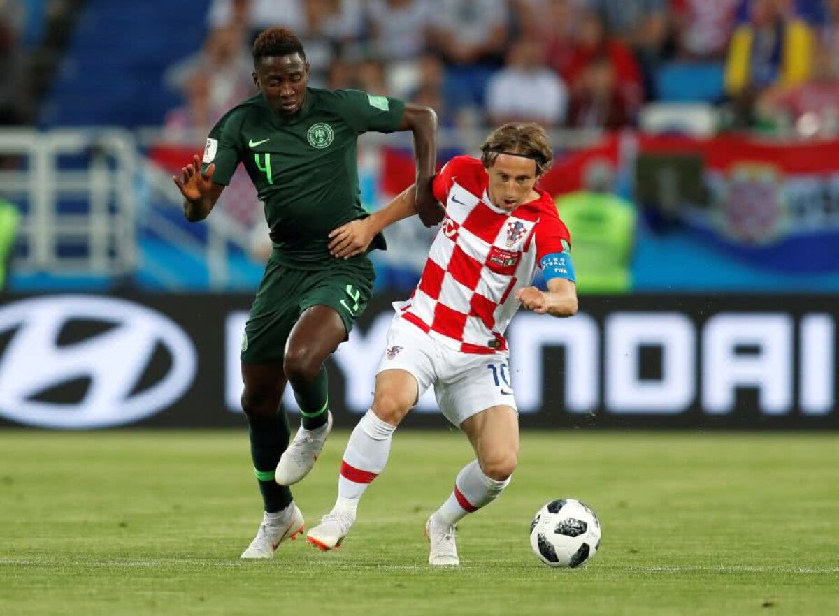 VIDEO+FOTO Croația câștigă cu Nigeria, 2-0, și așteaptă derby-ul cu Argentina lui Messi