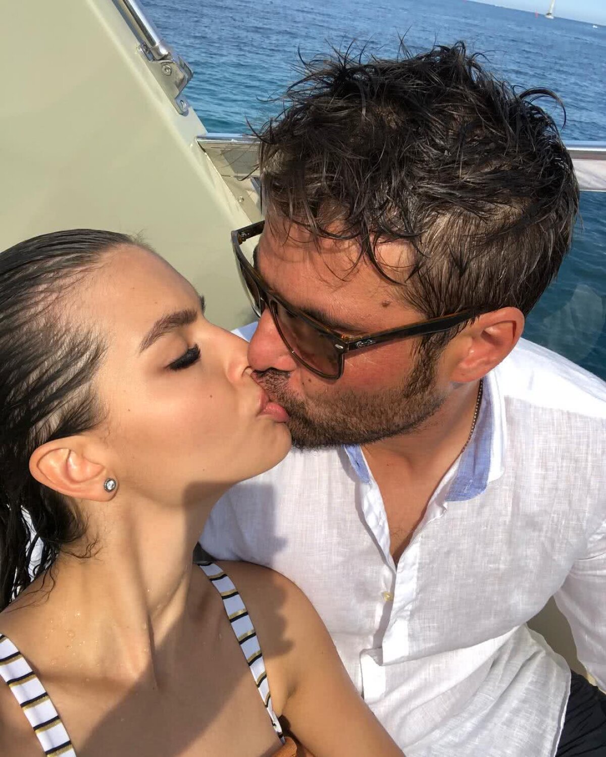 VIDEO Cele mai tari imagini pe care le-ai văzut vara asta :) Adrian Mutu, vacanță de vis cu un fost coleg din Serie A