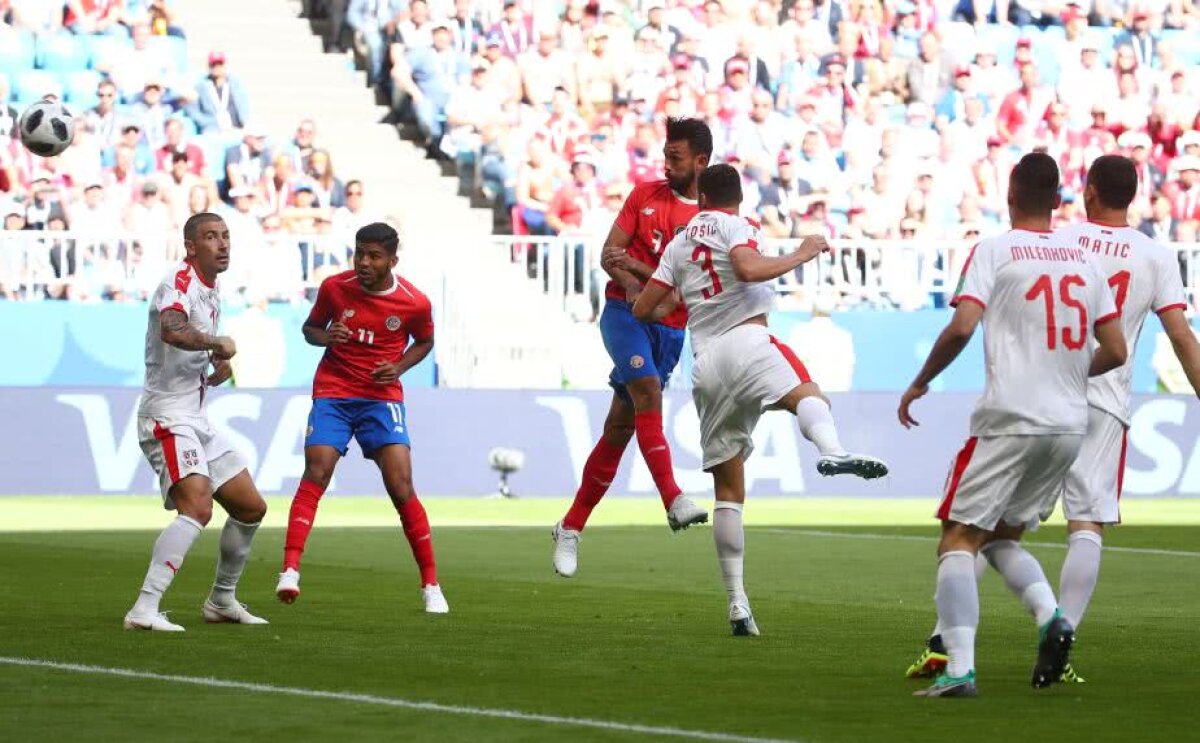 VIDEO + FOTO Costa Rica - Serbia 0-1 » Victorie tensionată a sârbilor! Vezi AICI golul superb al lui Kolarov