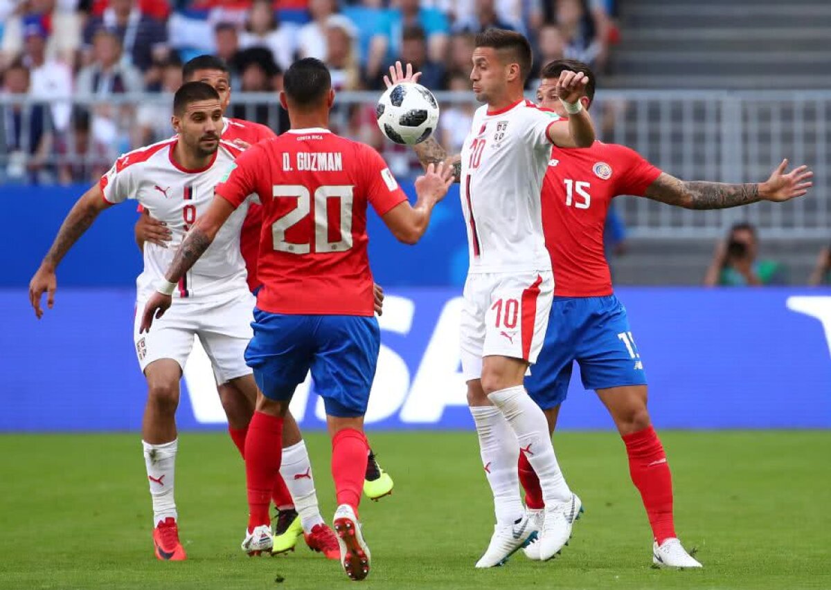 VIDEO + FOTO Costa Rica - Serbia 0-1 » Victorie tensionată a sârbilor! Vezi AICI golul superb al lui Kolarov