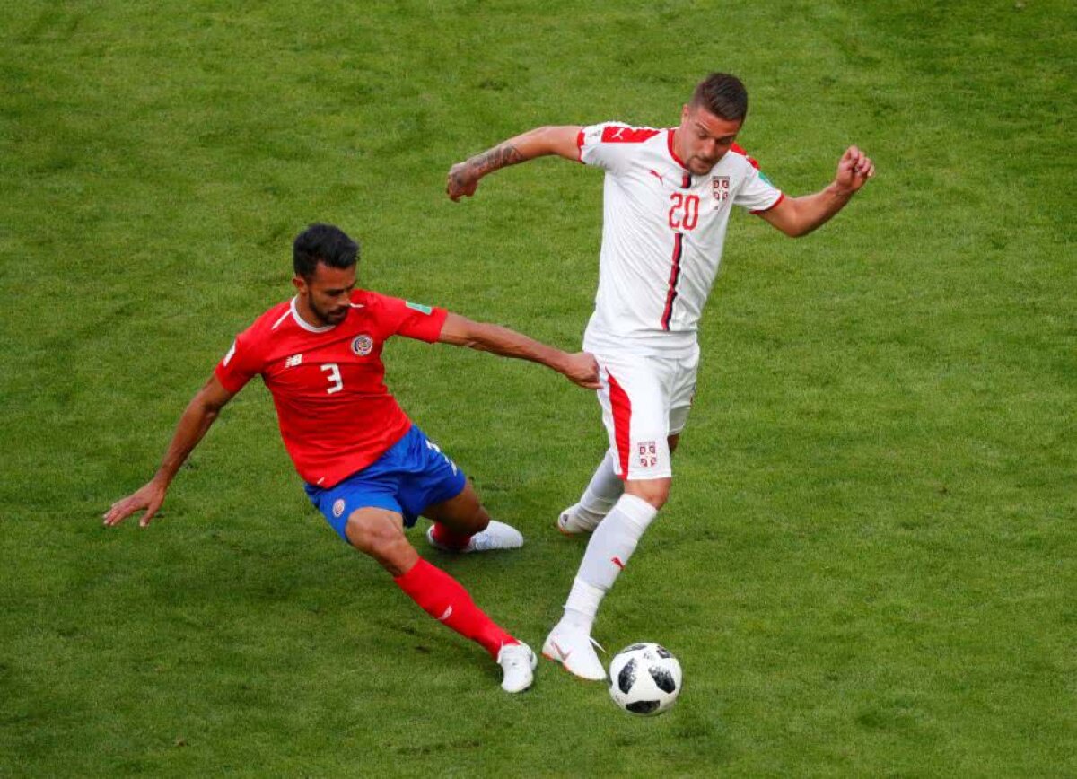 VIDEO + FOTO Costa Rica - Serbia 0-1 » Victorie tensionată a sârbilor! Vezi AICI golul superb al lui Kolarov