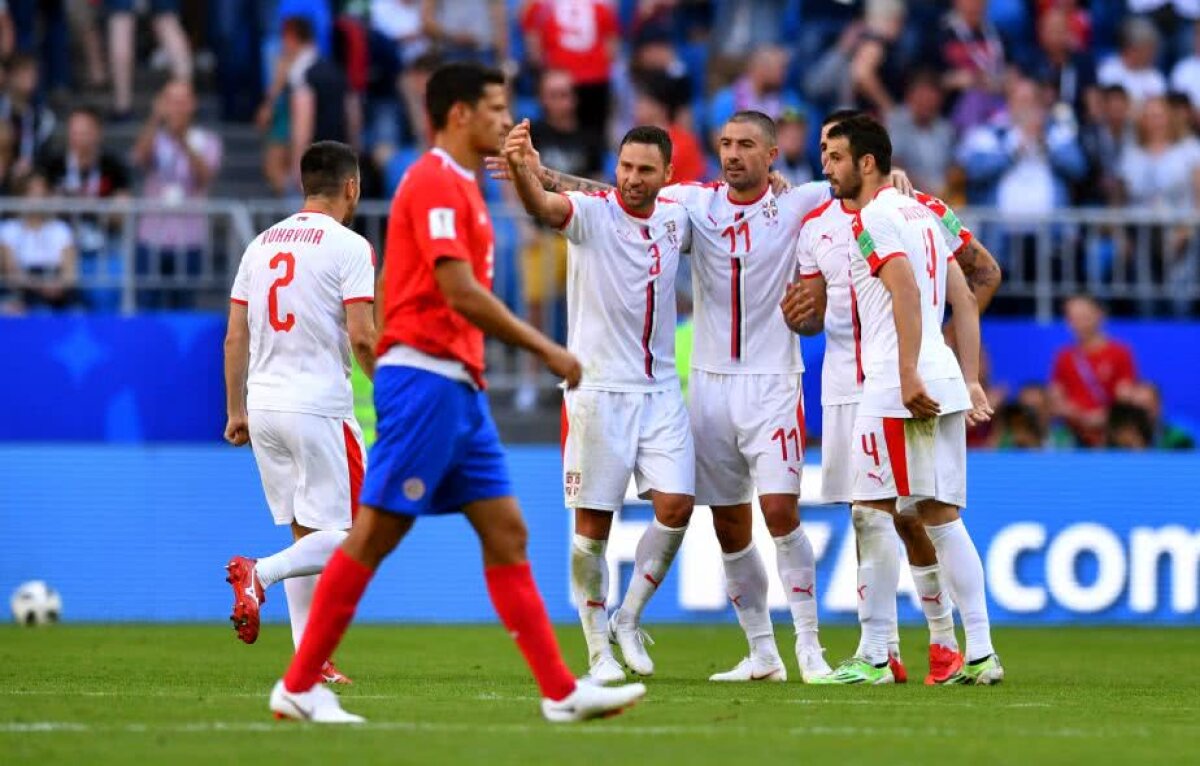 VIDEO + FOTO Costa Rica - Serbia 0-1 » Victorie tensionată a sârbilor! Vezi AICI golul superb al lui Kolarov