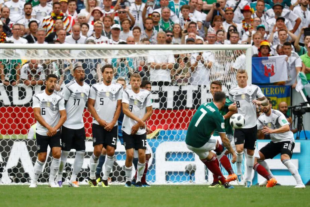 VIDEO + FOTO // GERMANIA - MEXIC, ȘOC LA MONDIALE! Germania, campioana mondială en-titre, înfrângere în primul meci! Mexicul a produs marea surpriză