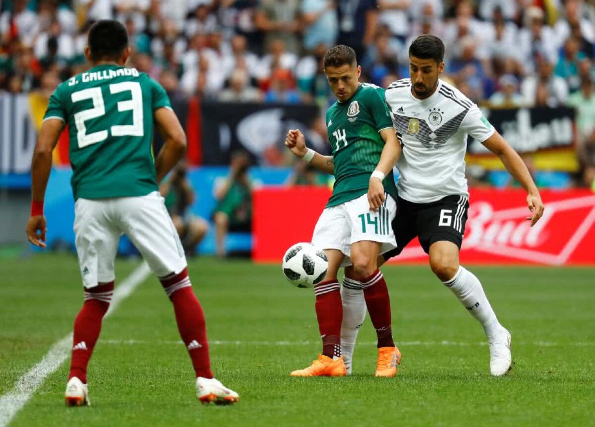 VIDEO + FOTO // GERMANIA - MEXIC, ȘOC LA MONDIALE! Germania, campioana mondială en-titre, înfrângere în primul meci! Mexicul a produs marea surpriză