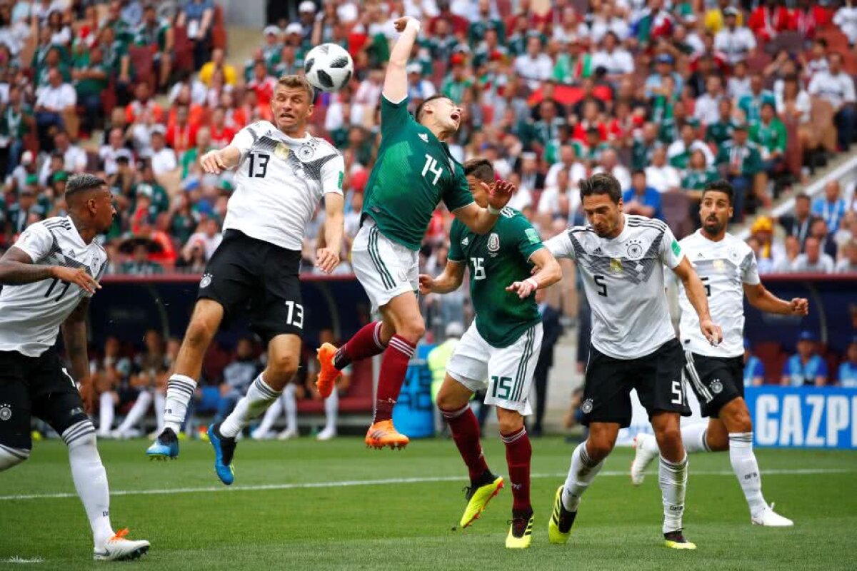 VIDEO + FOTO // GERMANIA - MEXIC, ȘOC LA MONDIALE! Germania, campioana mondială en-titre, înfrângere în primul meci! Mexicul a produs marea surpriză