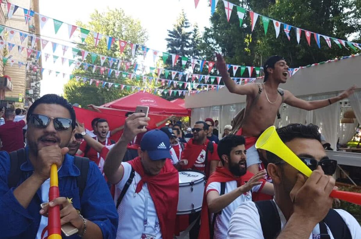 Corespondență din Rusia // VIDEO + FOTO Anglia a pierdut prima luptă de la Mondial » Atmosferă NEBUNĂ pe străzile din Volgograd