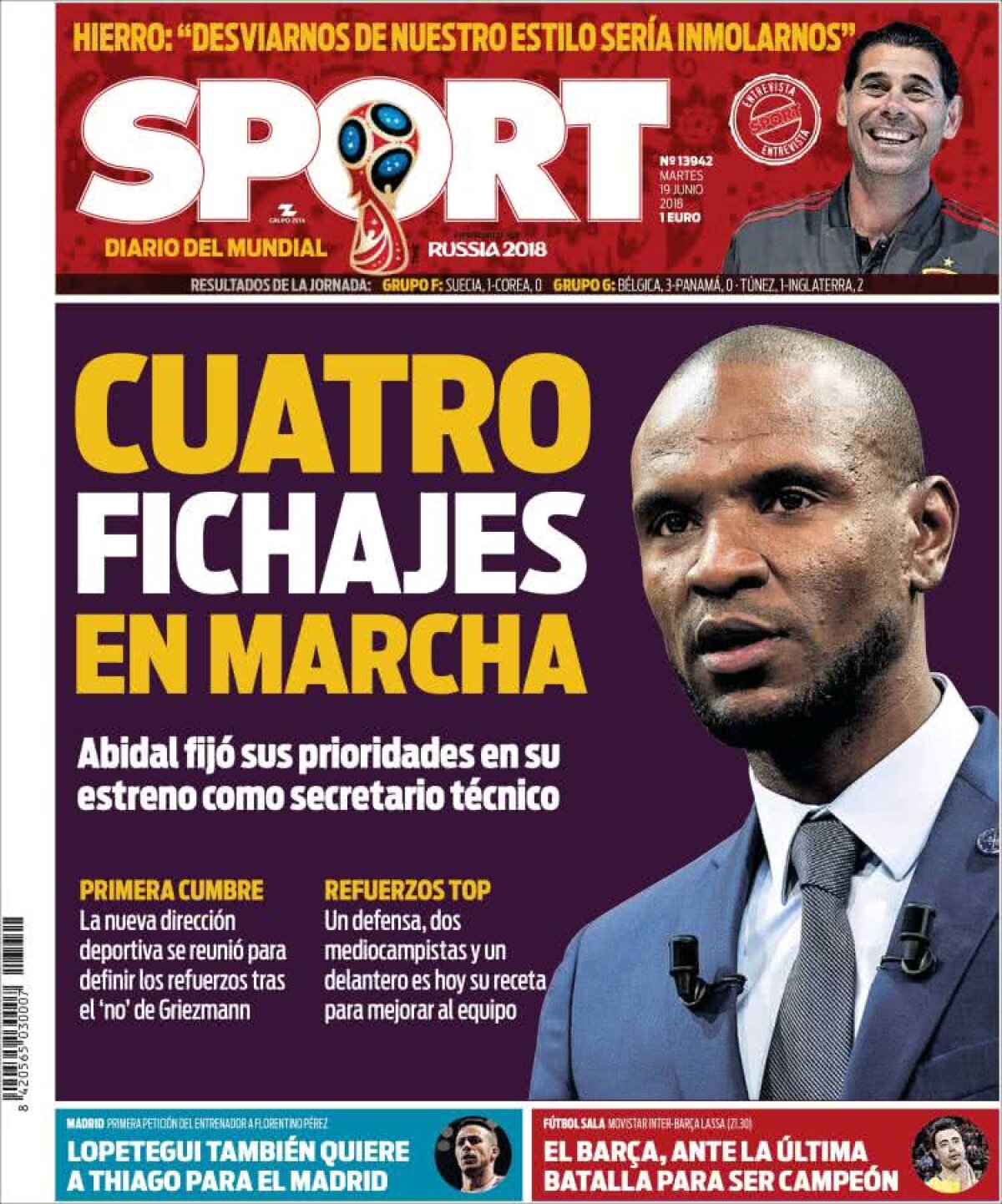 Ce scriu azi ziarele de sport din lume (19 iunie 2018)