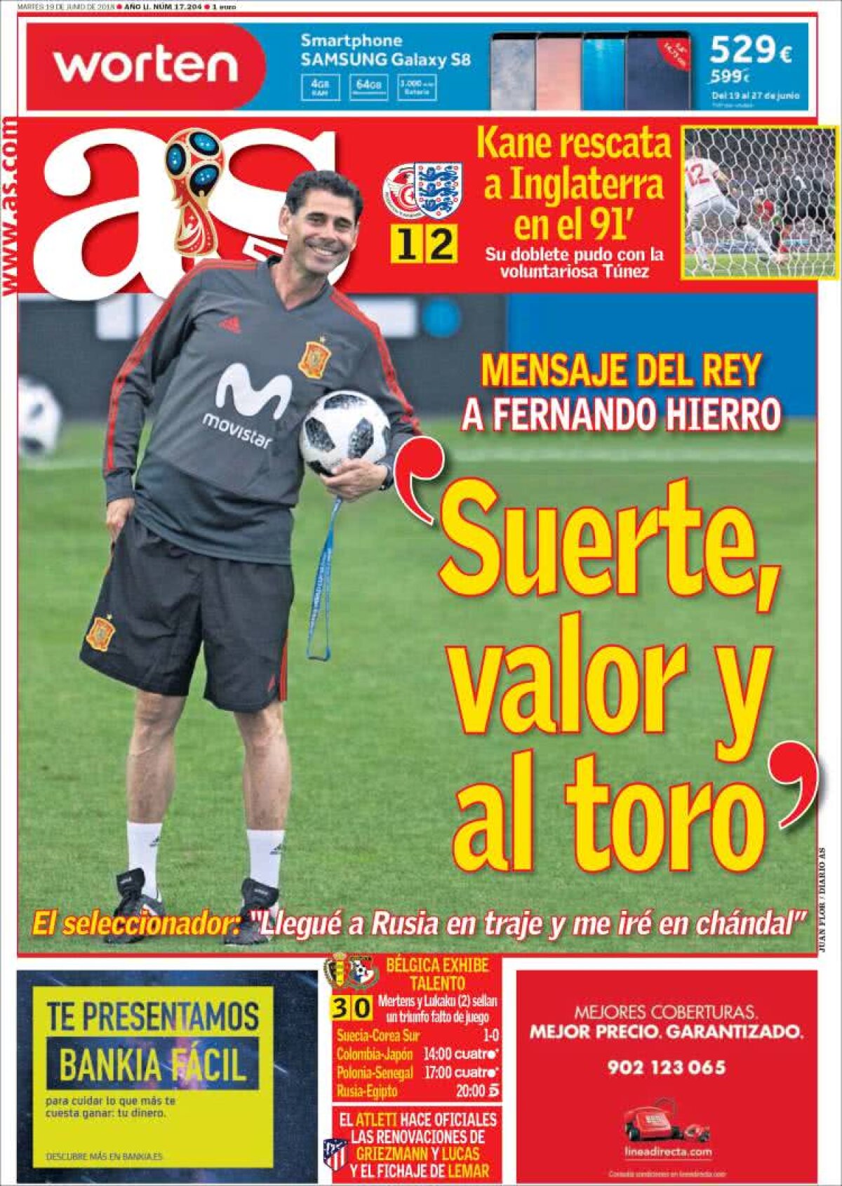 Ce scriu azi ziarele de sport din lume (19 iunie 2018)