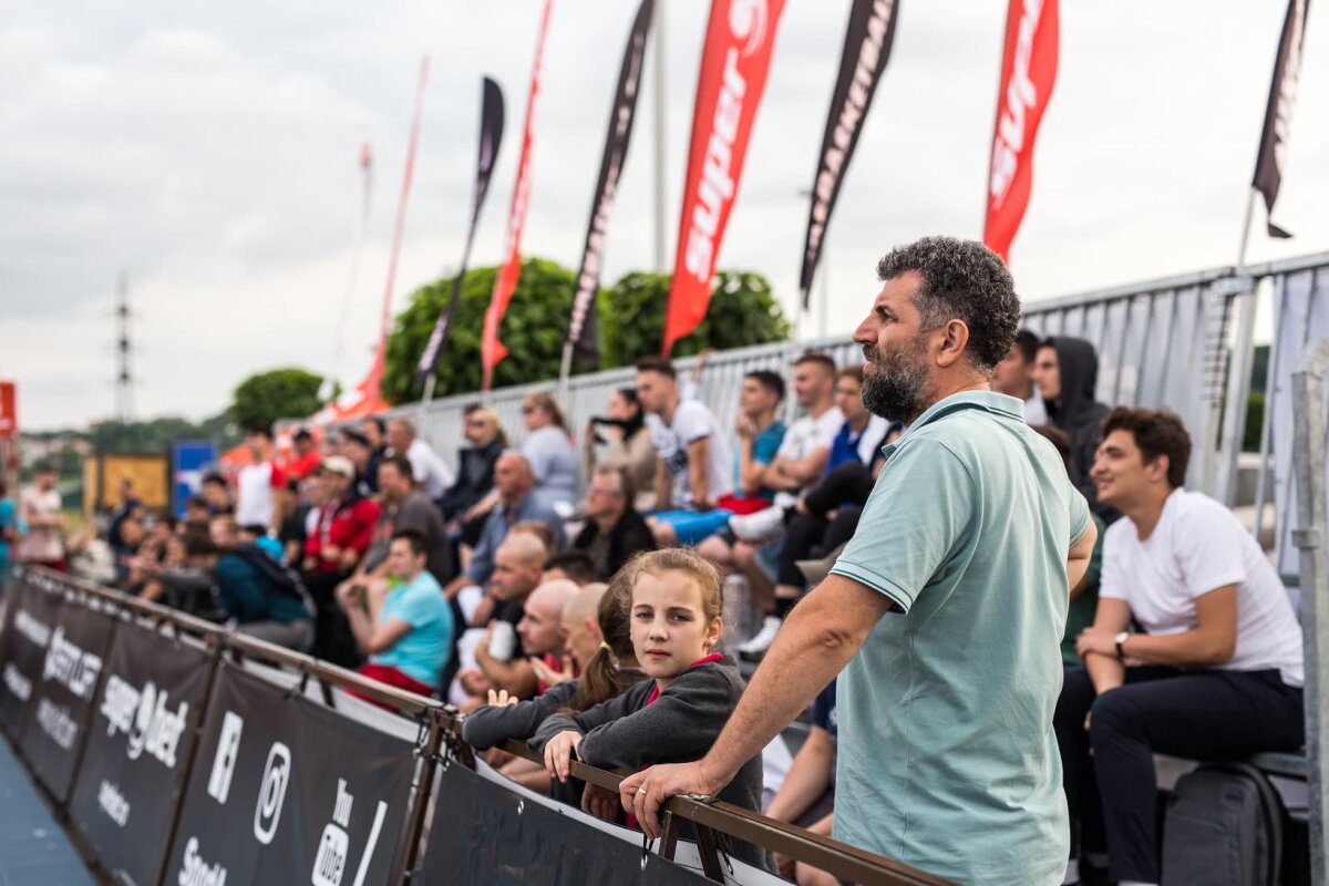 GALERIE FOTO Dorin Goian, cu un ochi la Mondiale și cu sufletul pe terenul de baschet la Castorii Suceava Streetball