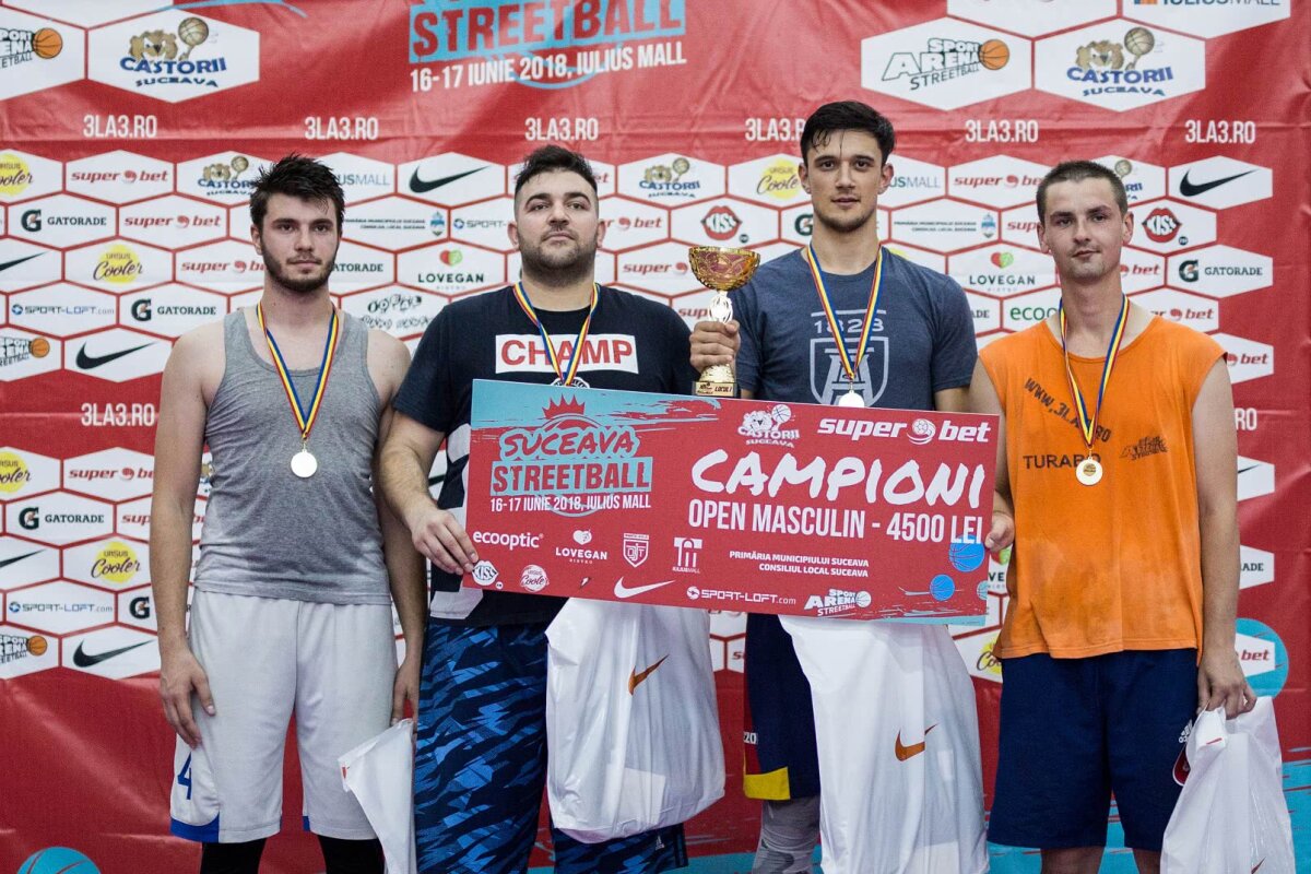GALERIE FOTO Dorin Goian, cu un ochi la Mondiale și cu sufletul pe terenul de baschet la Castorii Suceava Streetball