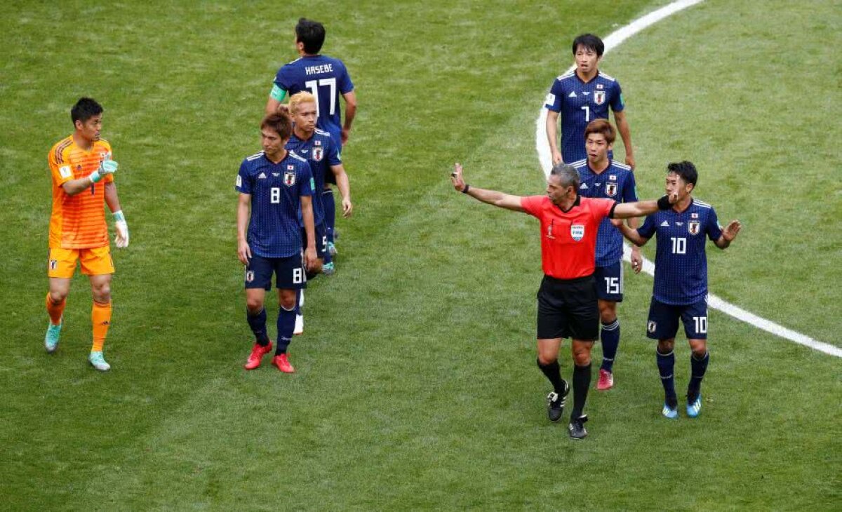 VIDEO + FOTO Tiki-taka Japonia » "Samuraii" se impun în fața Columbiei după un meci controlat da capo al fine