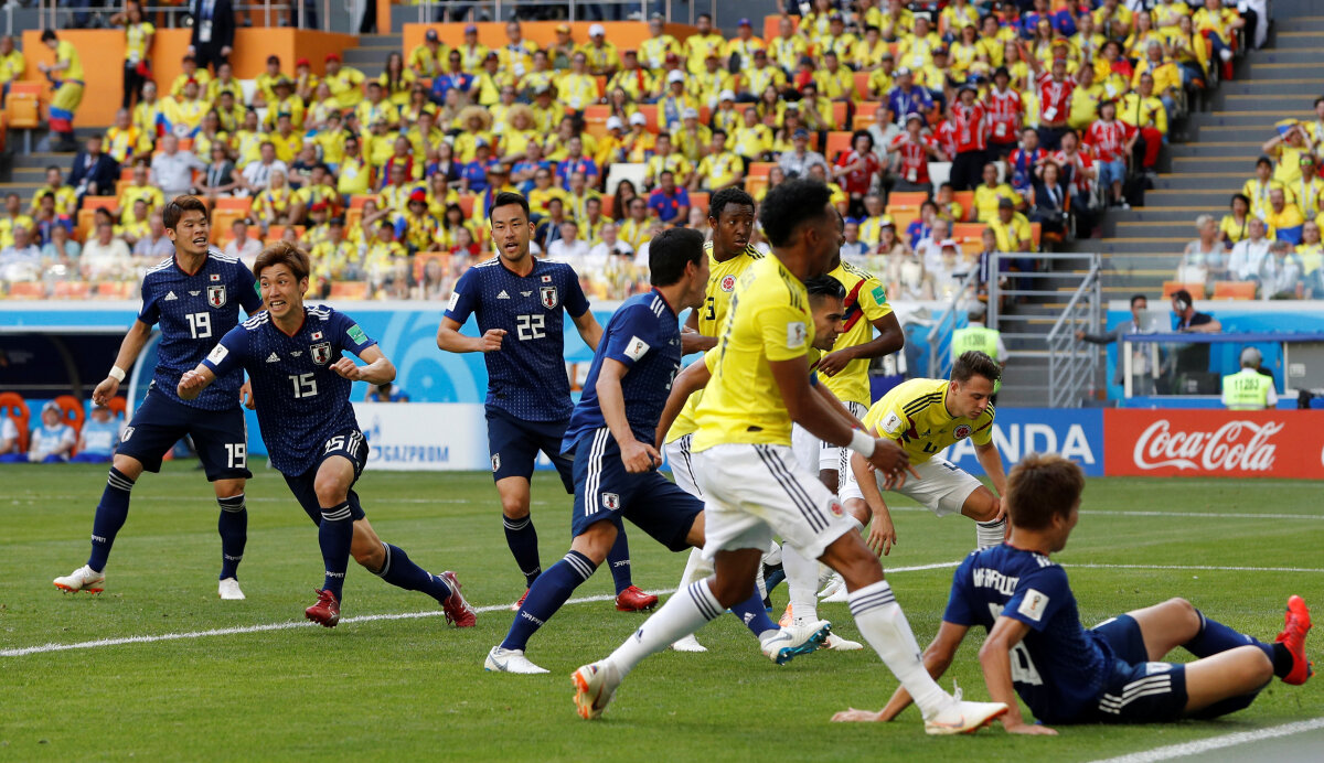 VIDEO + FOTO Tiki-taka Japonia » "Samuraii" se impun în fața Columbiei după un meci controlat da capo al fine