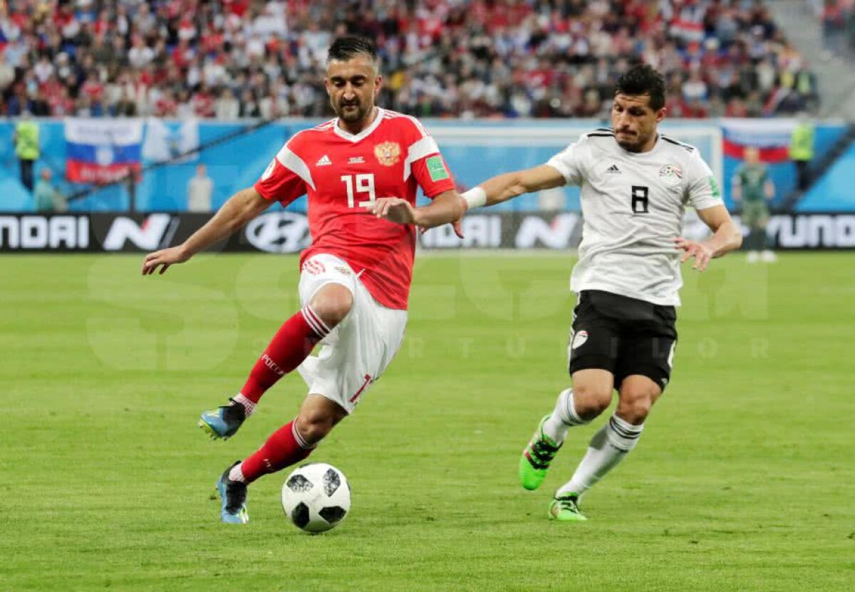 VIDEO + FOTO Putin câte Putin » Rușii sunt calificați în proporție de 99% în optimile de finală după ce au distrus și Egiptul 