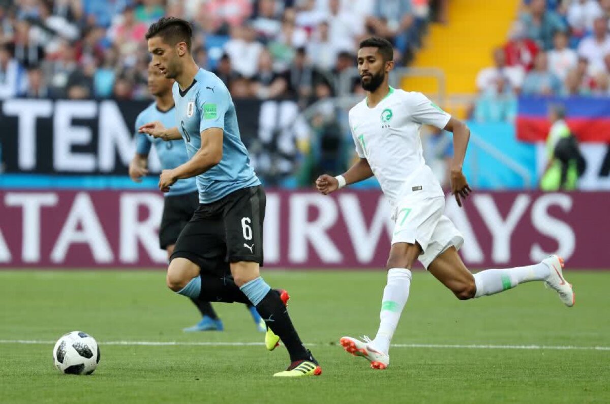 VIDEO + FOTO Uruguay bate chinuit Arabia Saudită, scor 1-0, dar se califică în optimile de finală » Miza: primul loc!