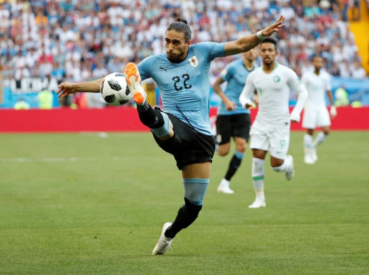 VIDEO + FOTO Uruguay bate chinuit Arabia Saudită, scor 1-0, dar se califică în optimile de finală » Miza: primul loc!