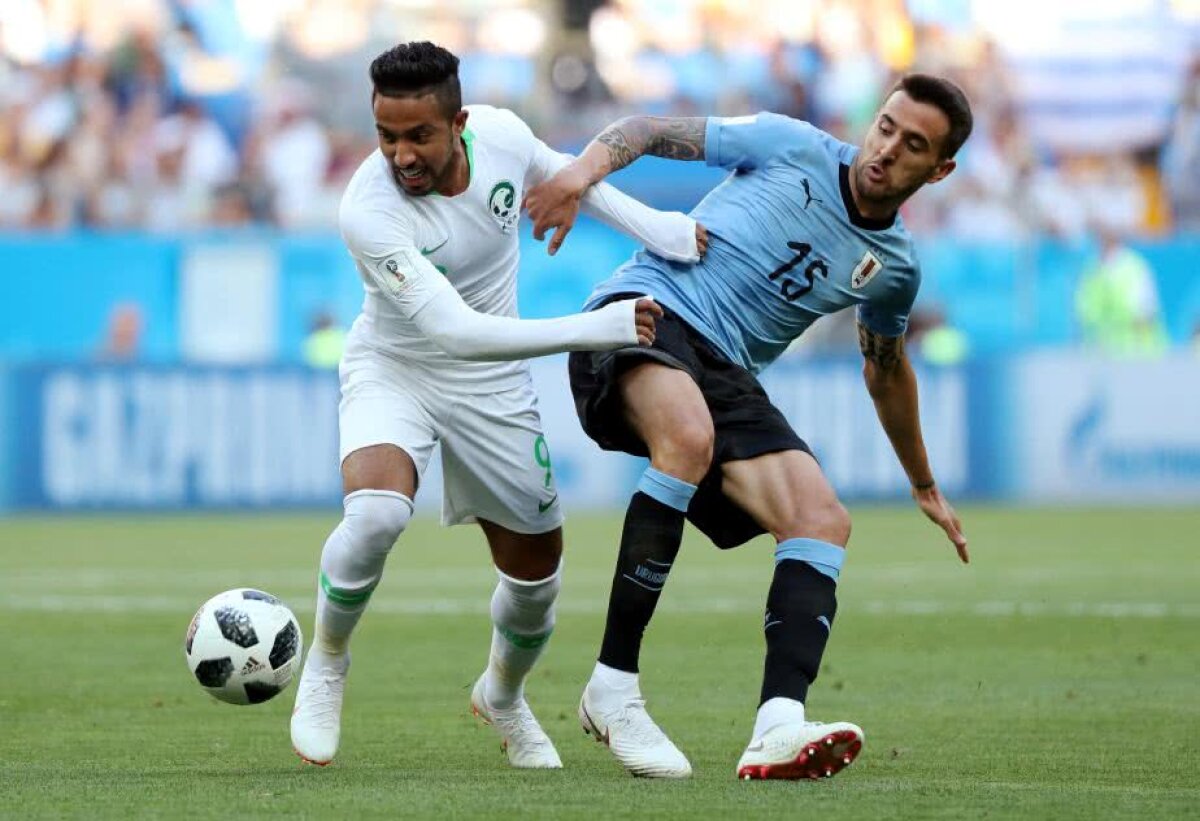 VIDEO + FOTO Uruguay bate chinuit Arabia Saudită, scor 1-0, dar se califică în optimile de finală » Miza: primul loc!