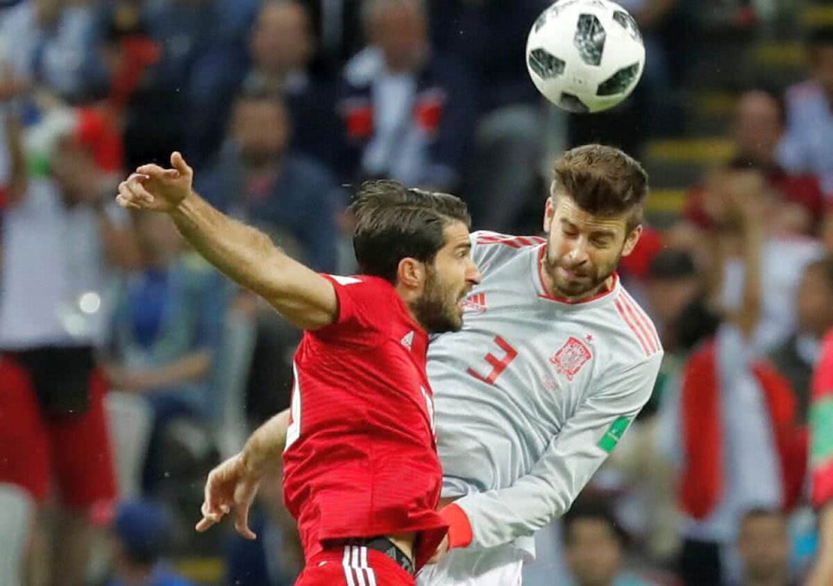 Corespondență GSP din Rusia » FOTO + VIDEO Ce spaimă, Spania! Victorie cu emoții pentru iberici în meciul cu Iran, 1-0 » Diego Costa a salvat "Furia Roja" 