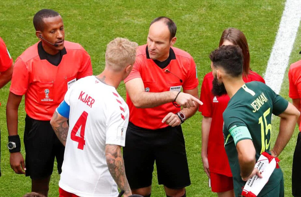 FOTO + VIDEO Danemarca și Australia au remizat, 1-1, în primul meci al zilei de la Mondial » Nordicii au început furibund, dar au fost la un pas să piardă în final! Cum arată situația din grupă