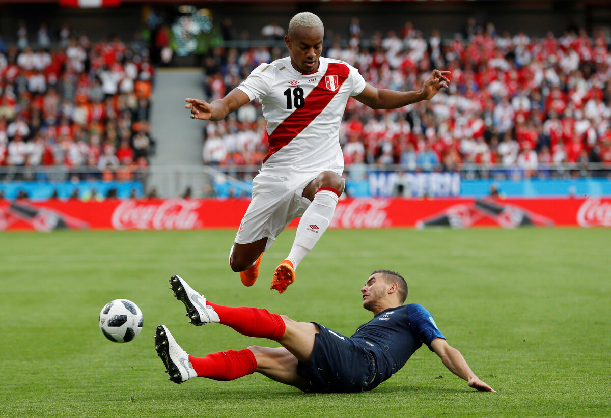 VIDEO+FOTO Franța trece cu emoții de Peru și se califică în optimile de finală ale Campionatului Mondial!