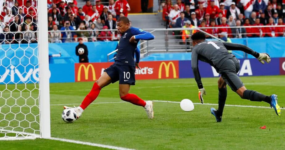 VIDEO+FOTO Franța trece cu emoții de Peru și se califică în optimile de finală ale Campionatului Mondial!