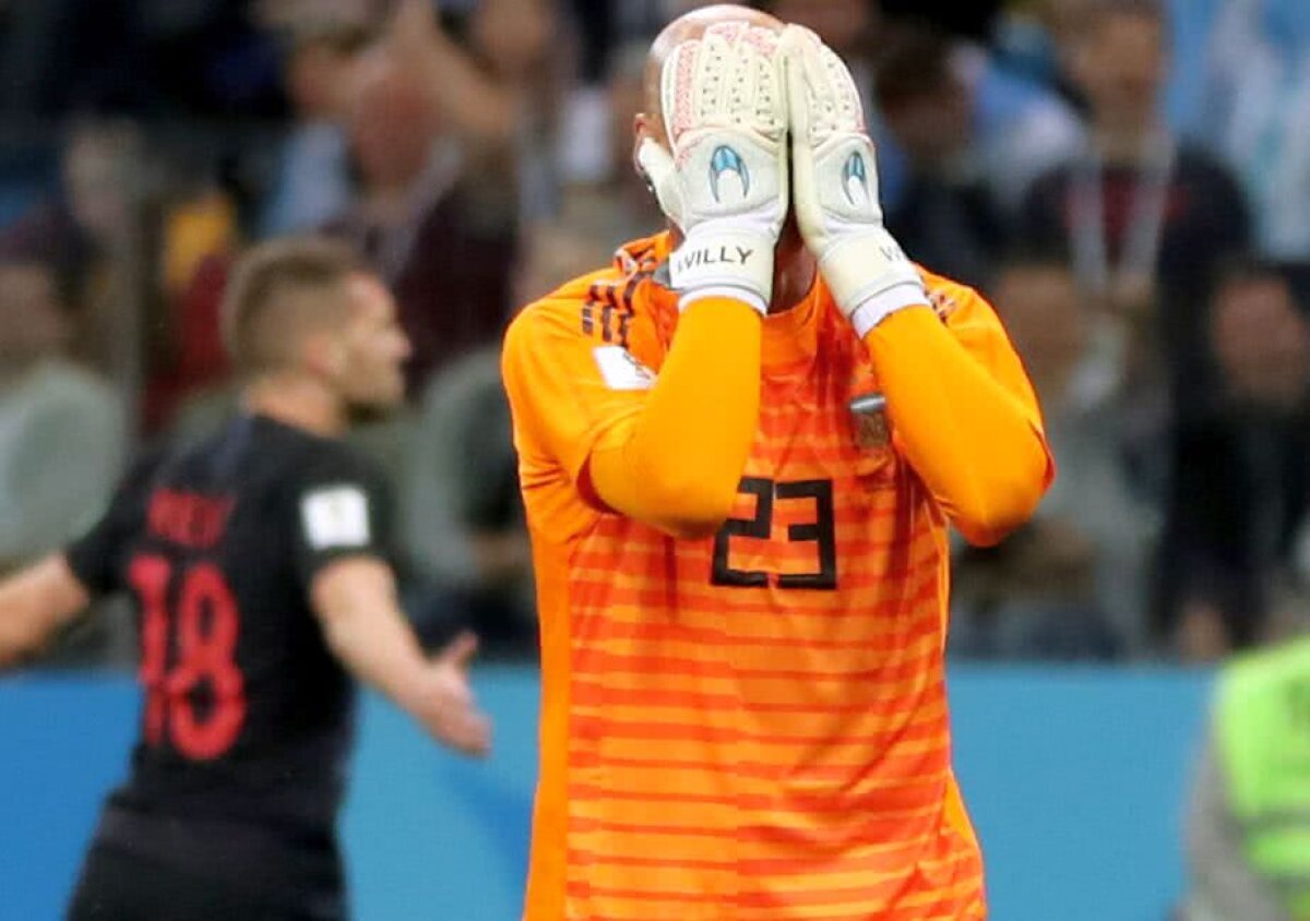 VIDEO+FOTO Gafa Mondialului! Cadoul făcut croaților de portarul Argentinei în minutul 53