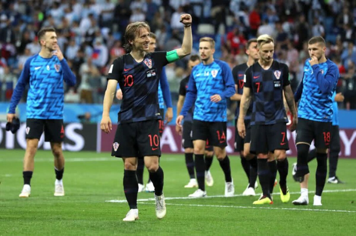 VIDEO + FOTO Luka Modric, prestație galactică în victoria cu Argentina » Recordurile bătute și cele două momente de geniu