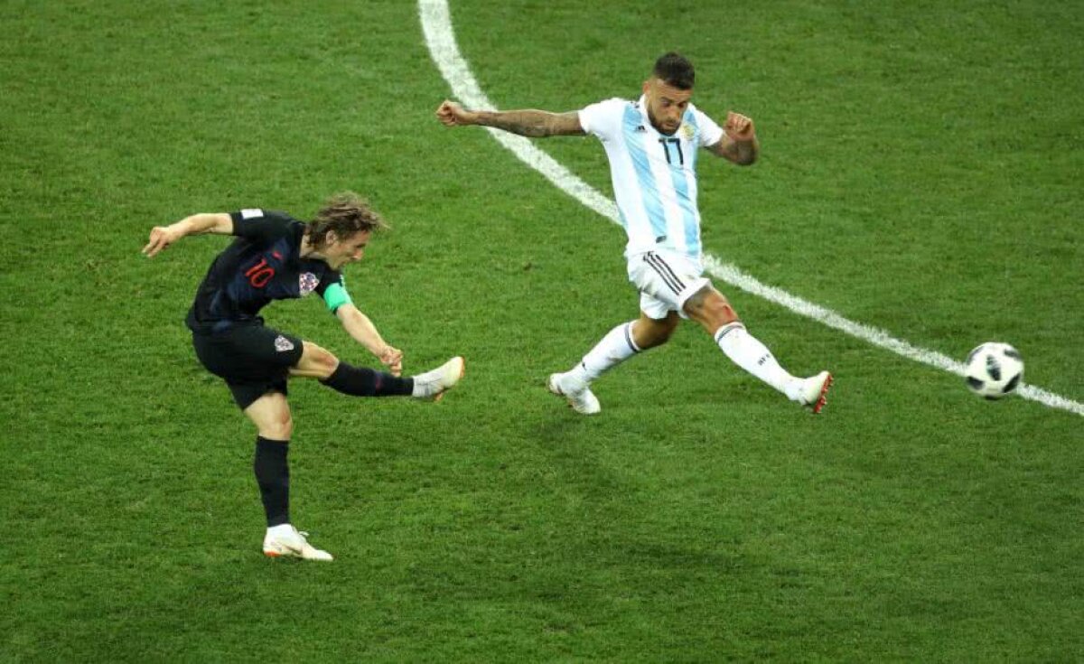 VIDEO + FOTO Luka Modric, prestație galactică în victoria cu Argentina » Recordurile bătute și cele două momente de geniu