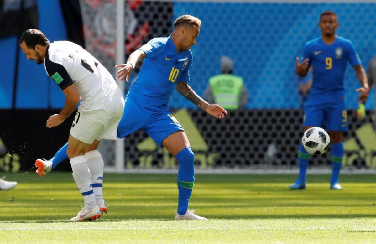 FOTO + VIDEO Brazilia rezolvă meciul cu Costa Rica în prelungiri » Coutinho și Neymar aduc prima victorie a Seleção de la acest Mondial