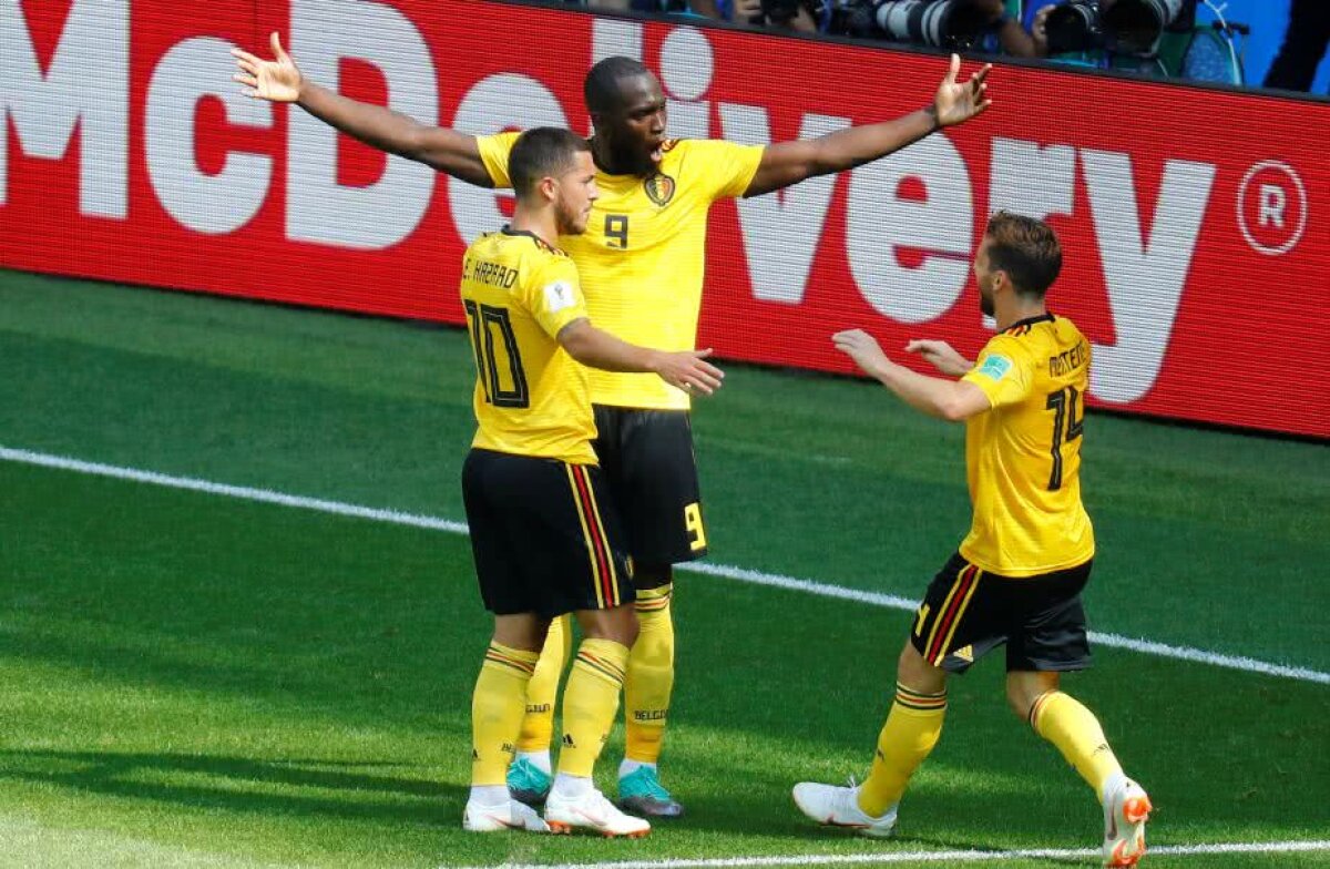 VIDEO + FOTO » Belgia - Tunisia  5-2 » Joc entuziasmant și calificare pentru belgieni! Hazard și Lukaku au reușit câte o dublă