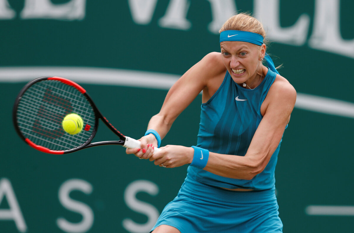 VIDEO + FOTO Petra Kvitova a devenit lider într-un clasament important în 2018 după victoria cu Buzărnescu: "Wow. Nu știam asta, chiar nu mă așteptam!"