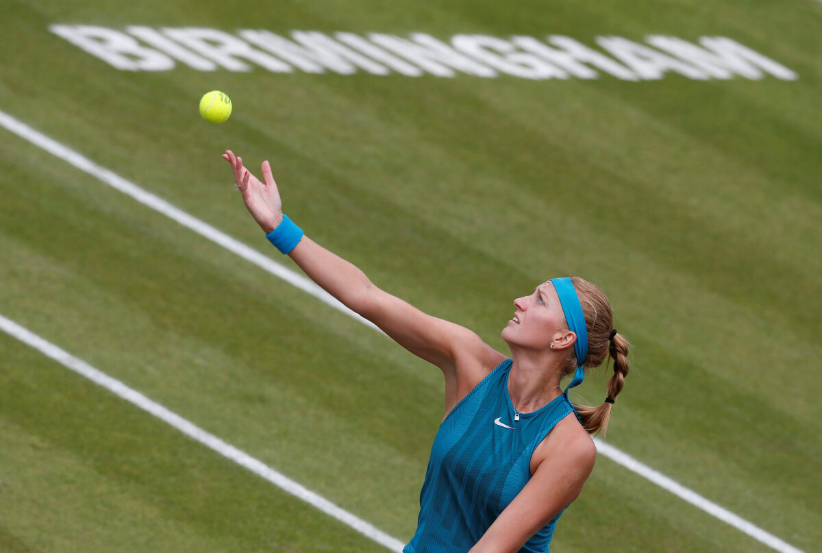 VIDEO + FOTO Petra Kvitova a devenit lider într-un clasament important în 2018 după victoria cu Buzărnescu: "Wow. Nu știam asta, chiar nu mă așteptam!"