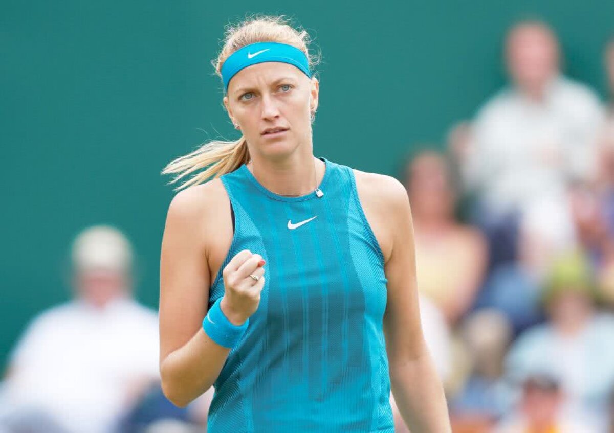VIDEO + FOTO Petra Kvitova a devenit lider într-un clasament important în 2018 după victoria cu Buzărnescu: "Wow. Nu știam asta, chiar nu mă așteptam!"
