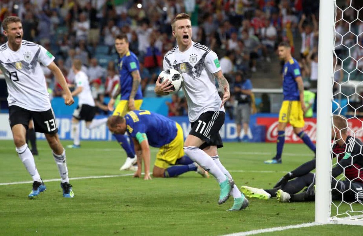 VIDEO + FOTO Eurogolul lui Kroos salvează Germania în minutul 95! Nemții au revenit incredibil în meciul cu Suedia