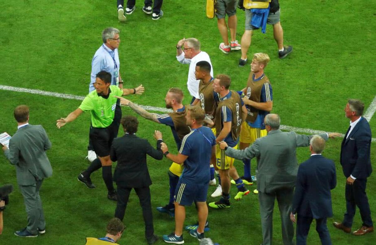 VIDEO Scandal după Germania - Suedia » Nemții i-au provocat pe rivali și totul a degenerat: "Un comportament dezgustător!"