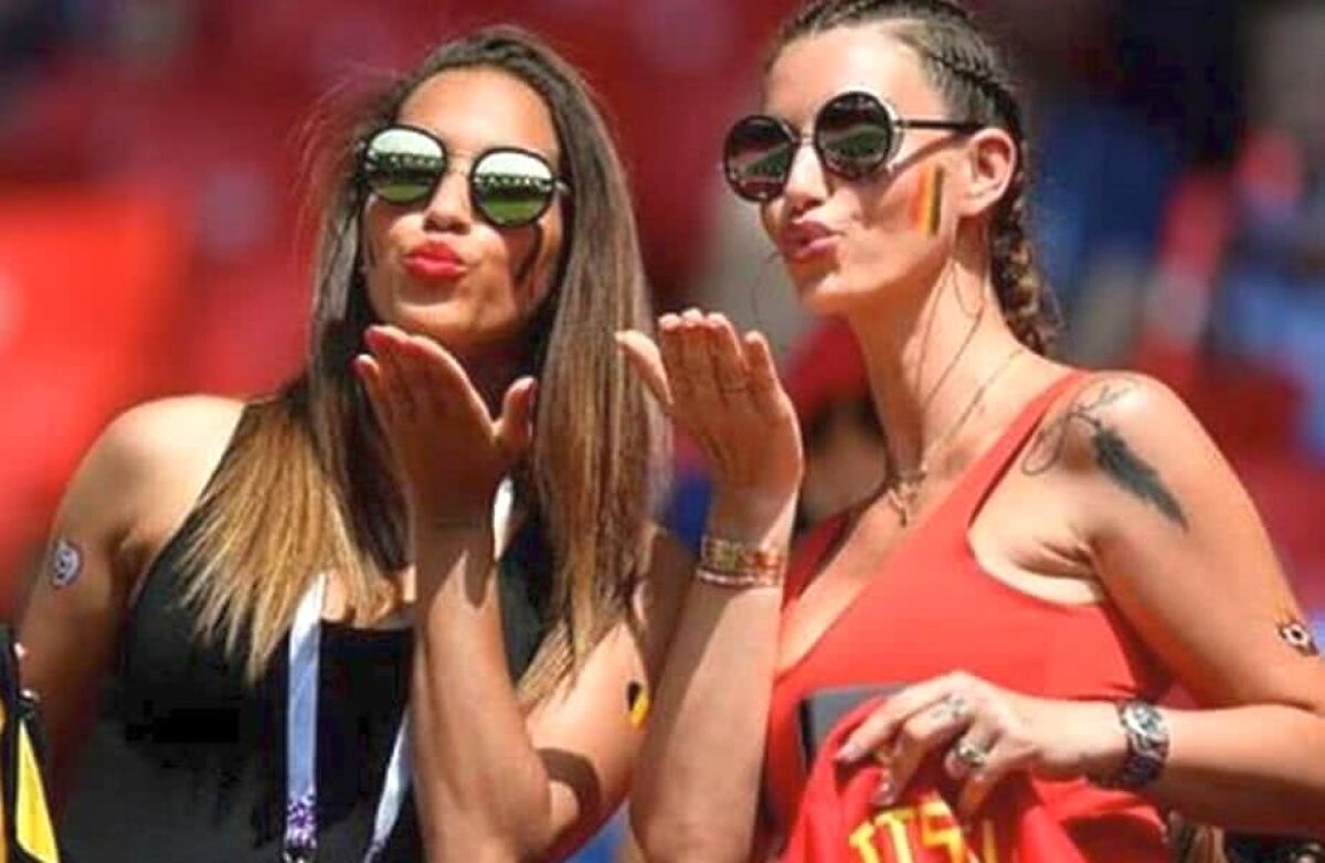 GALERIE FOTO Cea mai fierbinte fană de la Mondial » O româncă a atras toate privirile în tribună