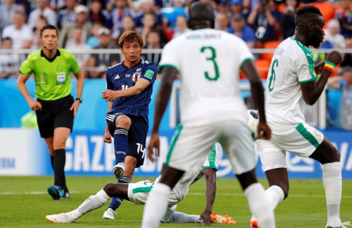 FOTO + VIDEO Egal spectaculos între Japonia și Senegal, 2-2 » Cele două rămân marile favorite la calificarea în optimi